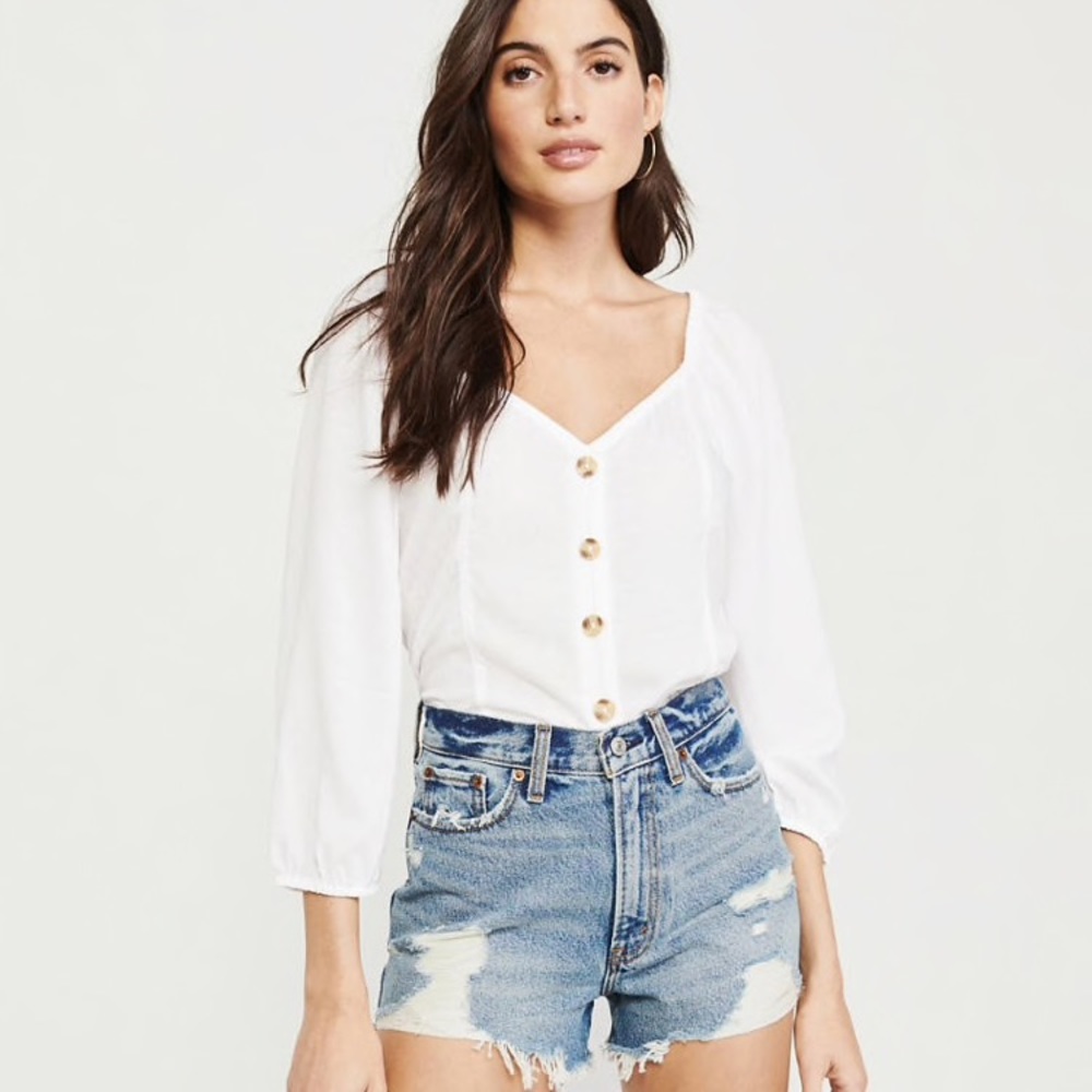 Abercrombie Jean shorts